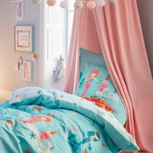 Bettwäsche aus Mako-Satin "Mermaid"