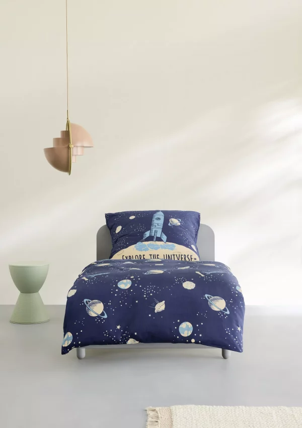 Renforcé Bettwäsche "Space" – Bild 2