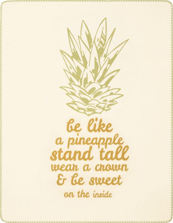Kinder- und Jugenddecke "Pineapple"