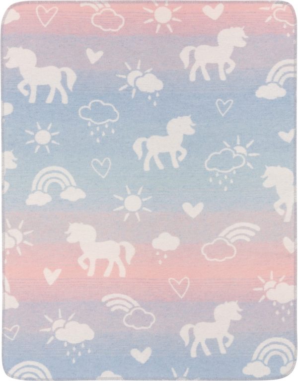 Babydecke "Sweet Unicorn"