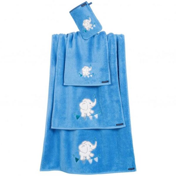 Morgenstern Frotteetücher Blau – Bild 2