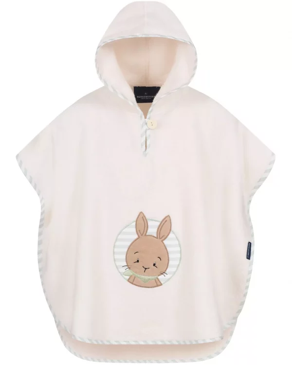 Morgenstern Badeponcho für Kinder Grün – Bild 6