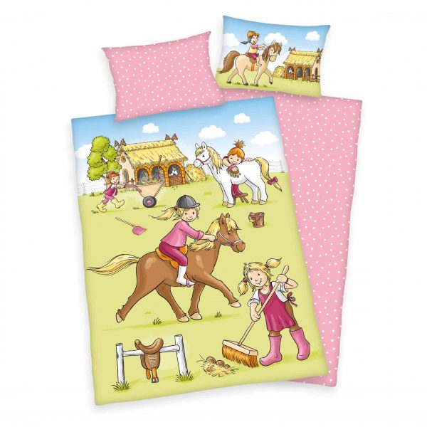 babybest® Bettwäsche – Ponyhof